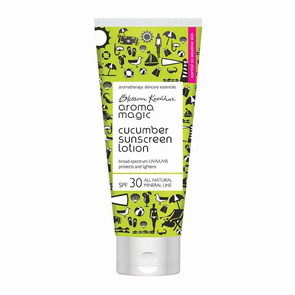 Aroma Magic Cucumber Sunscreen Lotion SPF 30 UVA/UVB All Natural Miner
sondaryam is the leading name in the chain of cosmetics in jaipur . , sondaryam has been a pioneer in delivering top quality genuine products in all categories. Sondaryam PERSONAL CAREAroma Magic Cucumber Sunscreen Lotion SPF 30 UVA/UVB
