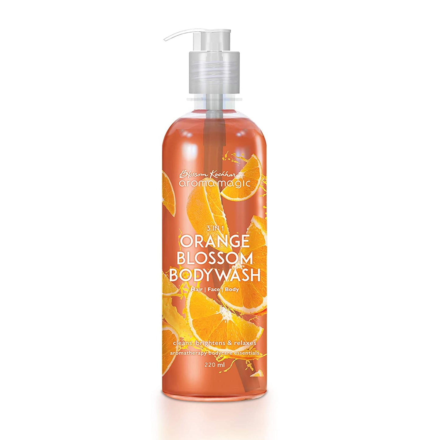 Aroma Magic 3 In 1 Orange Blossom Bodywash (Hair- Face- Body) (500ml)
sondaryam is the leading name in the chain of cosmetics in jaipur . , sondaryam has been a pioneer in delivering top quality genuine products in all categories. Sondaryam PERSONAL CARE1 Orange Blossom Bodywash (Hair- Face- Body) (500ml)