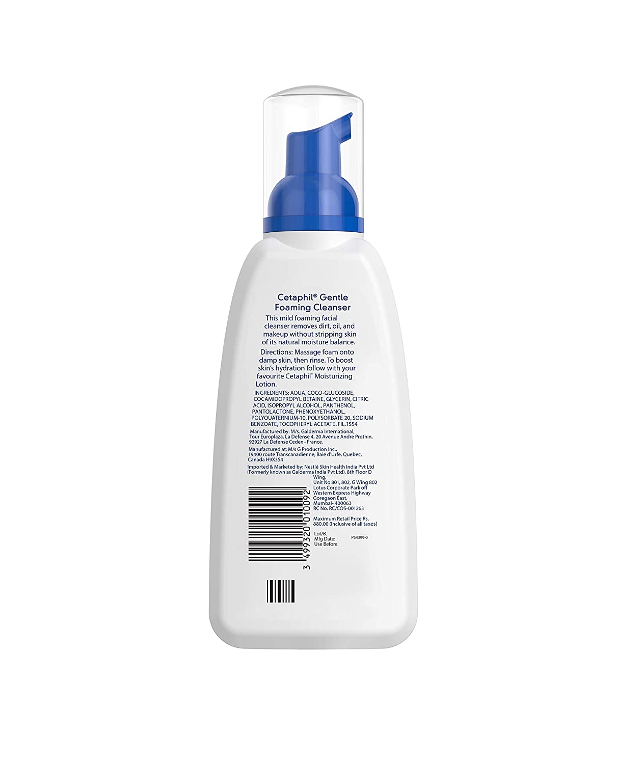 Cetaphil Gentle Foaming Cleanser
sondaryam is the leading name in the chain of cosmetics and departmental stores in jaipur . , sondaryam has been a pioneer in delivering top quality genuine produSondaryam SkinCetaphil Gentle Foaming Cleanser