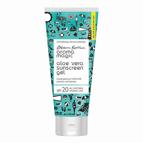 Aroma Magic Aloe Vera Gel Sunscreen Gel SPF 20 UVA/UVB All Natural Min
sondaryam is the leading name in the chain of cosmetics in jaipur . , sondaryam has been a pioneer in delivering top quality genuine products in all categories. Sondaryam SkinAroma Magic Aloe Vera Gel Sunscreen Gel SPF 20 UVA/UVB