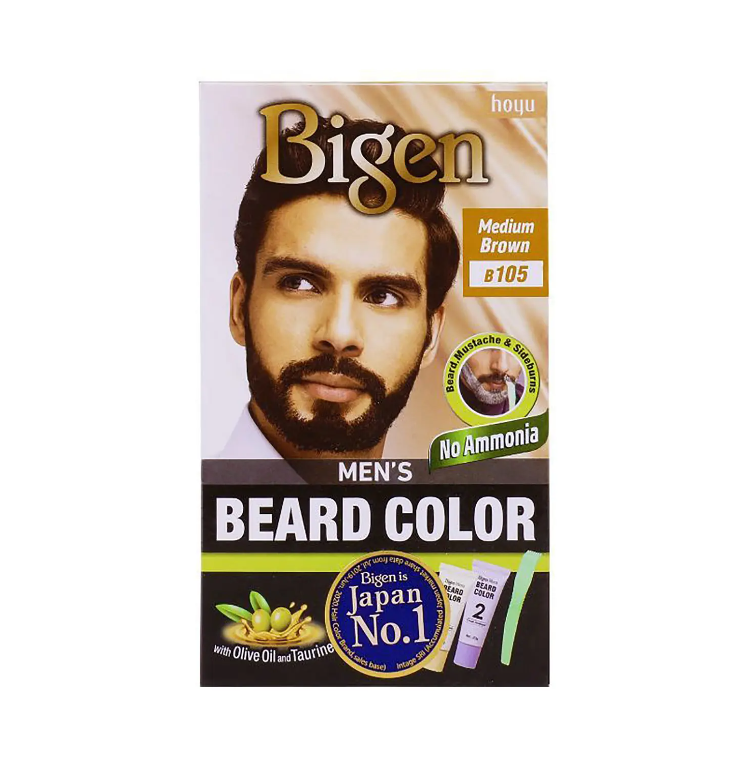 Bigen Men's Beard Color - B105 Medium Brown (40g)
sondaryam is the leading name in the chain of cosmetics and departmental stores in jaipur . , sondaryam has been a pioneer in delivering top quality genuine produSondaryam Beard Color - B105 Medium Brown (40g)