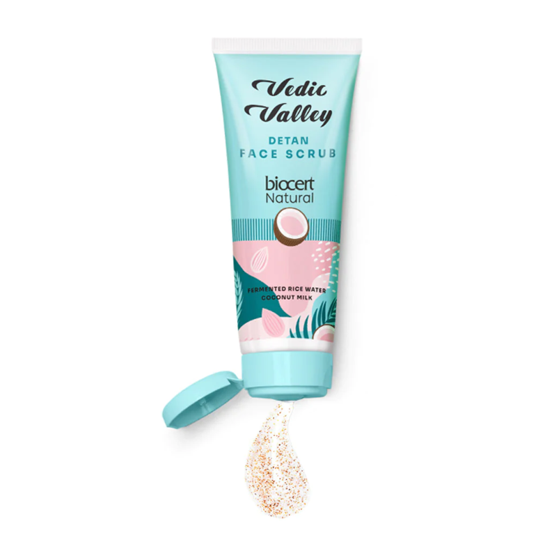 VEDIC VALLEY DETAN FACE SCRUBsondaryam is the leading name in the chain of cosmetics and departmental stores in jaipur . , sondaryam has been a pioneer in delivering top quality genuine productSondaryam VEDIC VALLEY DETAN FACE SCRUB