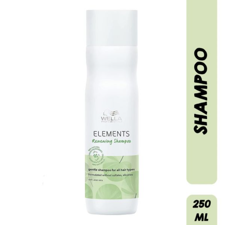 Wella Professionals Elements Renewing SHAMPOO (250ml)Nourish, repair, and protect hair with Wella Professionals Elements Renewing Shampoo. This professional hair care product provides maximum keratin protection thanks Sondaryam Wella Professionals Elements Renewing SHAMPOO (250ml)