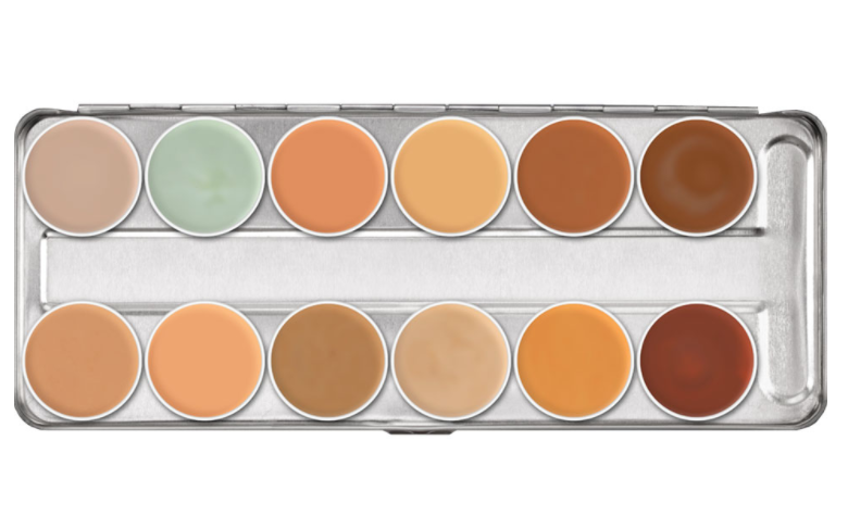 KRYOLAN SUPRACOLOR PALETTE 12 COLORS