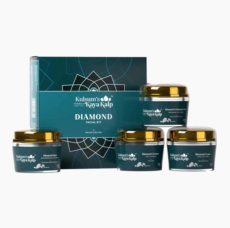 Kulsum's Kayakalp Diamond Facial Kit 15gmsondaryam is the leading name in the chain of cosmetics and departmental stores in jaipur . , sondaryam has been a pioneer in delivering top quality genuine productSondaryam Kayakalp Diamond Facial Kit 15gm