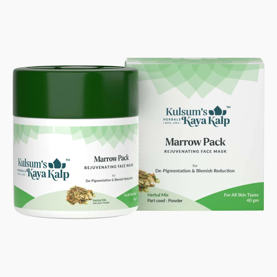 Kulsum's Kayakalp Marrow Face Pack 40GMsondaryam is the leading name in the chain of cosmetics and departmental stores in jaipur . , sondaryam has been a pioneer in delivering top quality genuine productSondaryam Kayakalp Marrow Face Pack 40GM