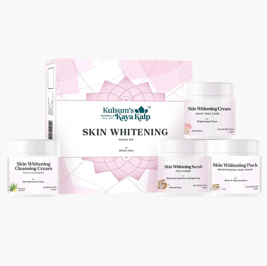 Kulsum's Kayakalp Skin Whitening Facial Kitsondaryam is the leading name in the chain of cosmetics and departmental stores in jaipur . , sondaryam has been a pioneer in delivering top quality genuine productSondaryam Kayakalp Skin Whitening Facial Kit