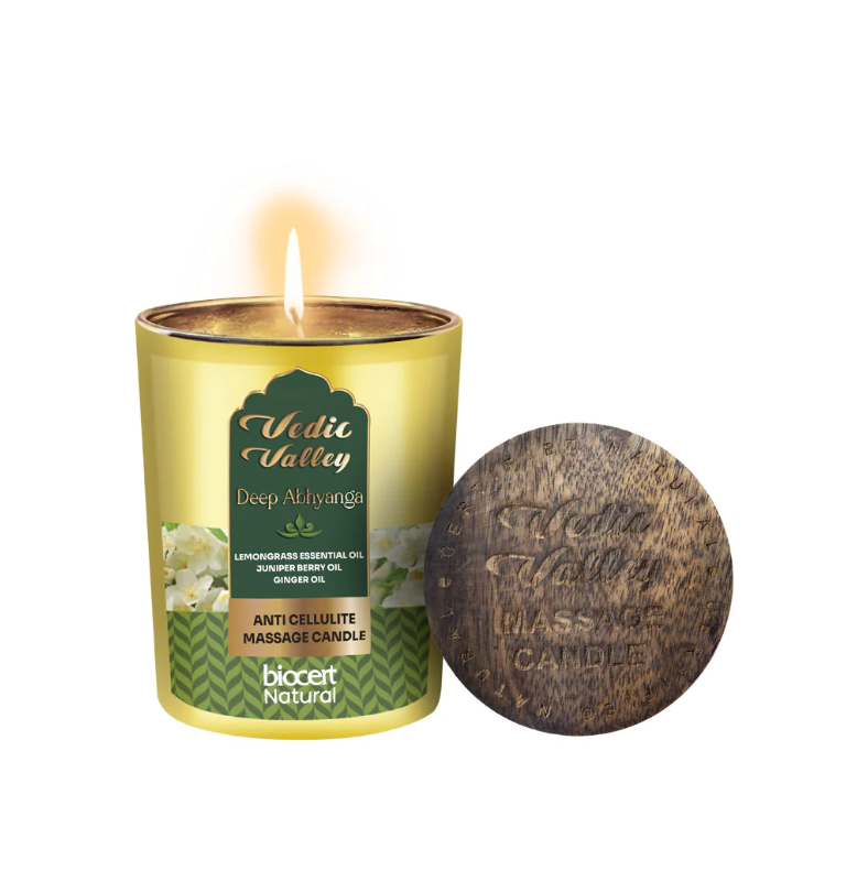 VEDIC VALLEY Lemongrass Body Massage Candlesondaryam is the leading name in the chain of cosmetics in jaipur . , sondaryam has been a pioneer in delivering top quality genuine products in all categories. AlSondaryam VEDIC VALLEY Lemongrass Body Massage Candle