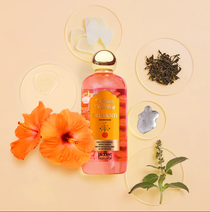 VEDIC VALLEY SNANAM NAGKESAR BODY WASHsondaryam is the leading name in the chain of cosmetics in jaipur . , sondaryam has been a pioneer in delivering top quality genuine products in all categories. AlSondaryam VEDIC VALLEY SNANAM NAGKESAR BODY WASH