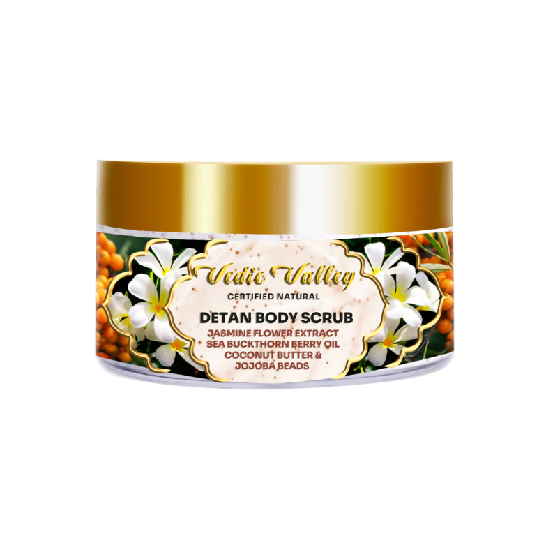 VEDIC VALLEY Jasmine FLOWER Detan Body Scrubsondaryam is the leading name in the chain of cosmetics in jaipur . , sondaryam has been a pioneer in delivering top quality genuine products in all categories. AlSondaryam VEDIC VALLEY Jasmine FLOWER Detan Body Scrub