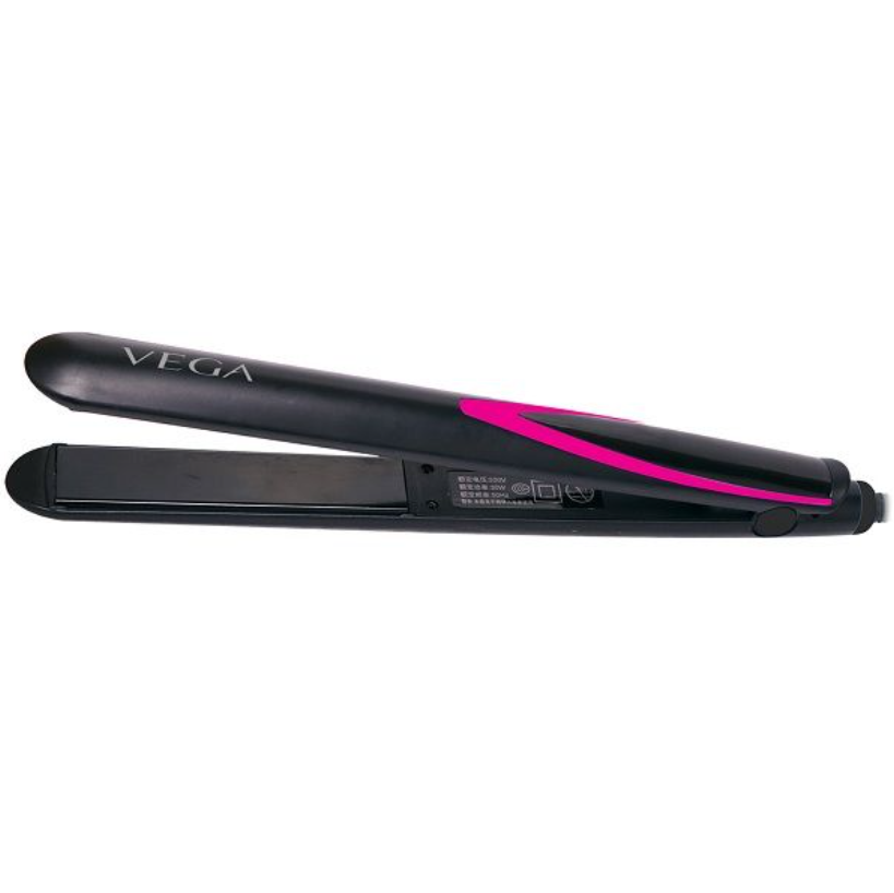 VEGA Self Style Hair Straightener - VHSH-27Vega Self-Style hair straightener comes with ceramic coated plates which allow even distribution of heat and protect hair from heat damage. Its 4 heat setting (140⁰CSondaryam VEGA