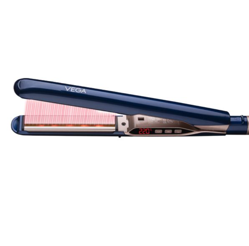 VEGA INFRA STYLE HAIR STARIGHTENER (VHSH-35)Sleek Straight Hair With Moisture Retention is now possible with VEGA Infra-Style Hair Straightener.The Infra Red Light Function deeply penetrates into the hair shafSondaryam VEGA INFRA STYLE HAIR STARIGHTENER (VHSH-35)