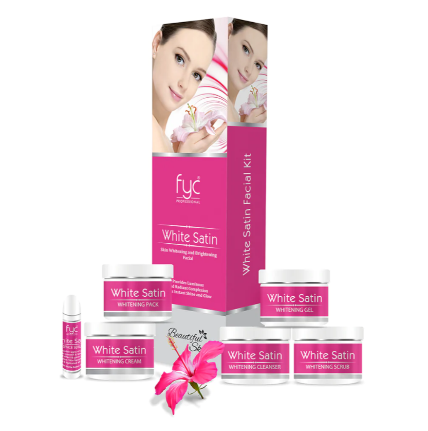 FYC WHITE SATIN WHITENING & BRIGHTENING FACIAL KITsondaryam is the leading name in the chain of cosmetics and departmental stores in jaipur . , sondaryam has been a pioneer in delivering top quality genuine productSondaryam FYC WHITE SATIN WHITENING & BRIGHTENING FACIAL KIT