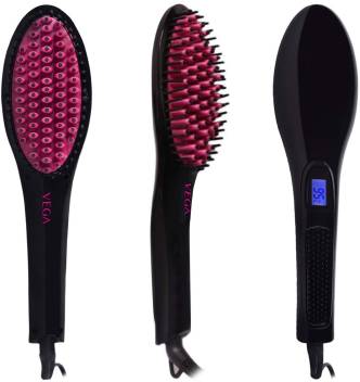 Vega VHSB-01 X-Glam Straightening BrushThe Vega X-Glam Straightening brush is ideal to get silky and straight hair. A perfect combination of hair straightener and hair brush, this tool will solve all yourSondaryam AppliancesVega VHSB-01