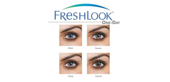 FRESHLOOK LENSES ONE DAY COLOR 10U GREEN
