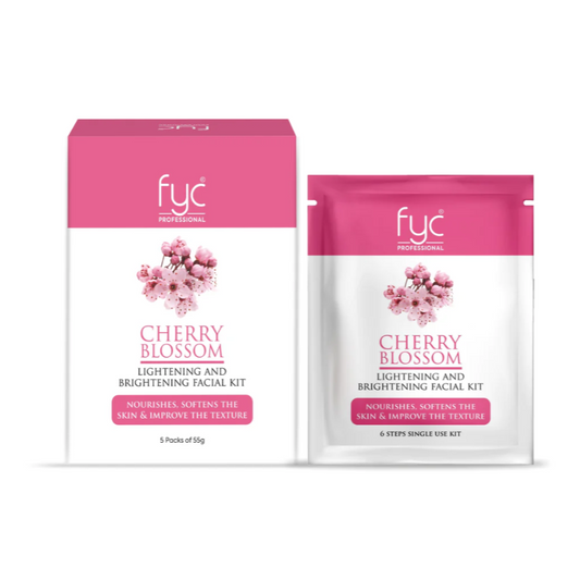 FYC Cherry Blossom Facial Kit Pouchsondaryam is the leading name in the chain of cosmetics and departmental stores in jaipur . , sondaryam  has been a pioneer in delivering top quality genuine productSondaryam FYC Cherry Blossom Facial Kit Pouch