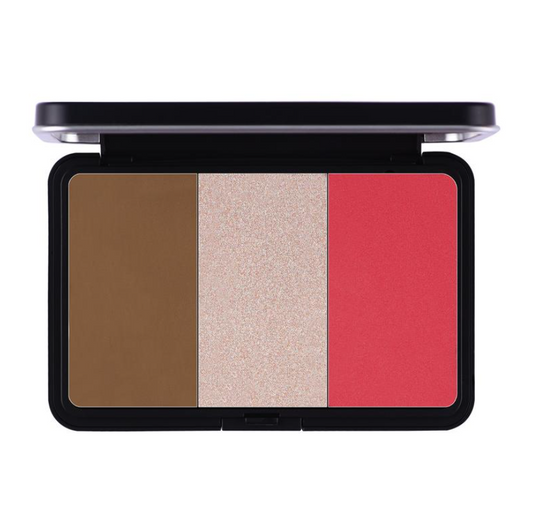 FOREVER 52 Glambo Contour/Highlighter/Blush Palettesondaryam is the leading name in the chain of cosmetics and departmental stores in jaipur . , sondaryam  has been a pioneer in delivering top quality genuine productSondaryam FOREVER 52 Glambo Contour/Highlighter/Blush Palette