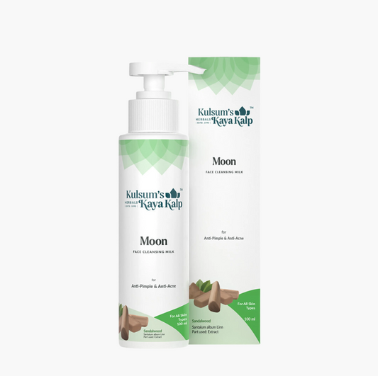 Kulsum's Kayakalp Moon Face Cleansing Milksondaryam is the leading name in the chain of cosmetics and departmental stores in jaipur . , sondaryam  has been a pioneer in delivering top quality genuine productSondaryam Kayakalp Moon Face Cleansing Milk
