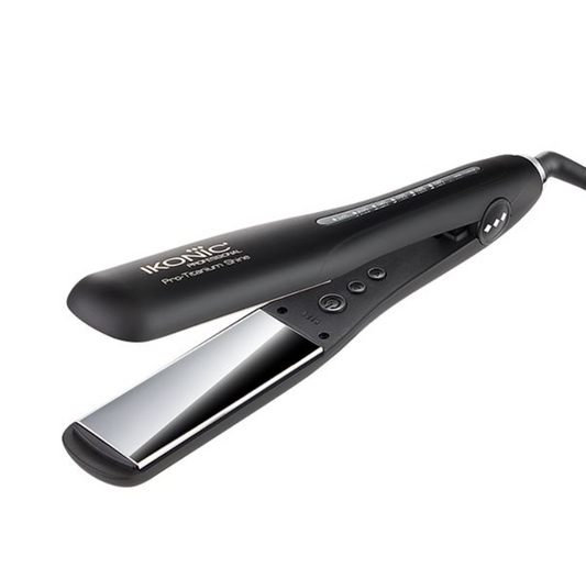 IKONIC Pro Titanium Shine Hair Straightener (Black)sondaryam is the leading name in the chain of cosmetics and departmental stores in jaipur . , sondaryam  has been a pioneer in delivering top quality genuine productSondaryam IKONIC Pro Titanium Shine Hair Straightener (Black)