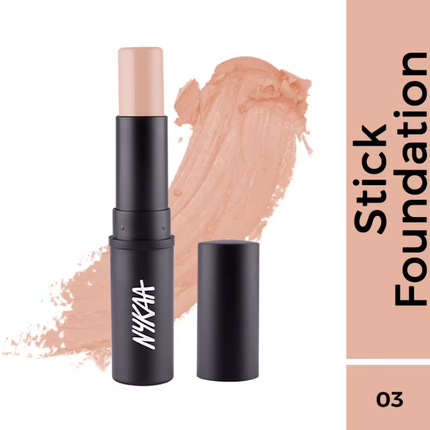 Nykaa SKINgenius Foundation Stick Conceal Contour & Corrector