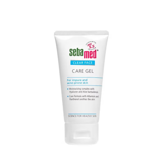 Sebamed Clear Face Care Gel, PH 5.5, Acne Prone Skin, Hyaluron & Aloe sondaryam is the leading name in the chain of cosmetics  in jaipur . , sondaryam  has been a pioneer in delivering top quality genuine products in all categories. AlSondaryam 5, Acne Prone Skin, Hyaluron & Aloe Vera, Water Based Moisturiser